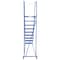 Vestil 120 H Steel Maintenance Ladder, 9 Steps LAD-MM-9-P - alternate 4